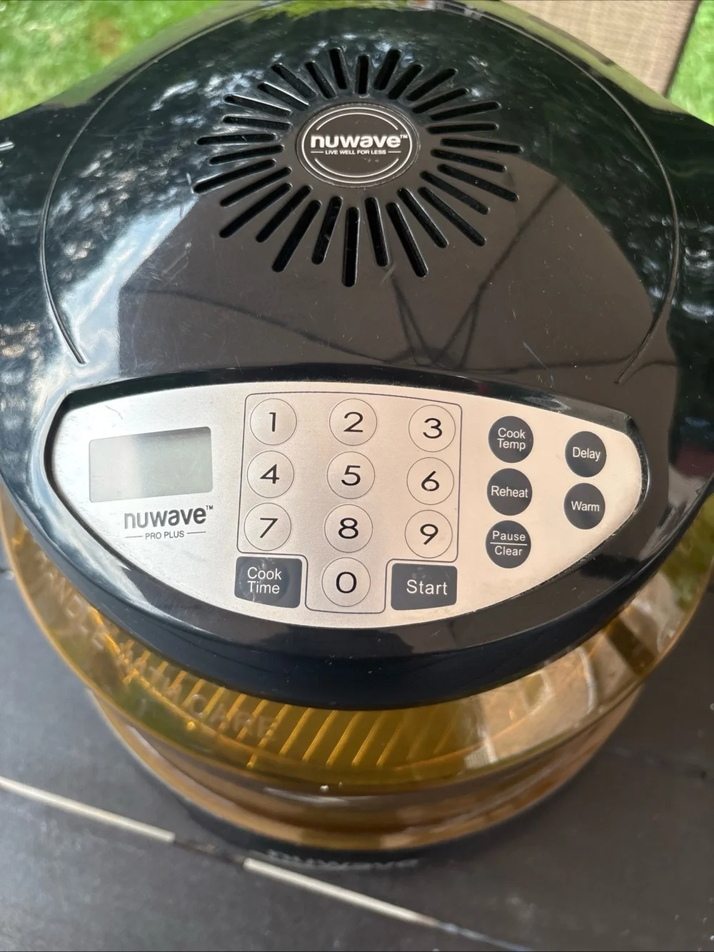 Nuwave Amber Halogen Countertop Oven - Amber/Black Model 20603